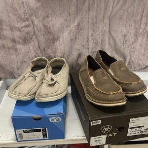 Hey Dude & ariat slip on shoes